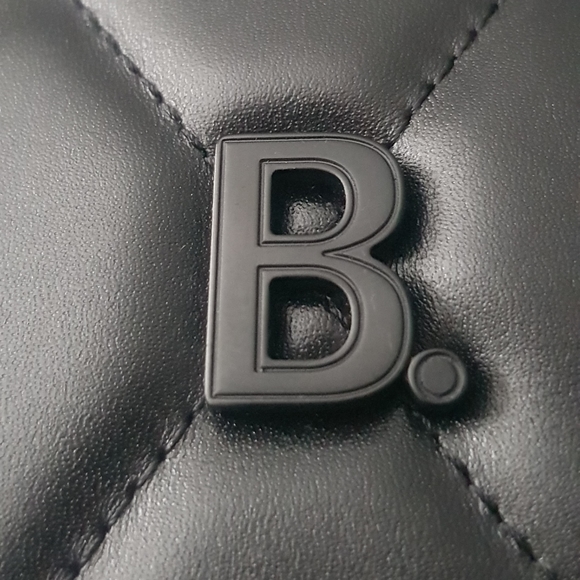 Balenciaga Black Touch Quilted Leather Clutch Bag - Picture 8 of 10